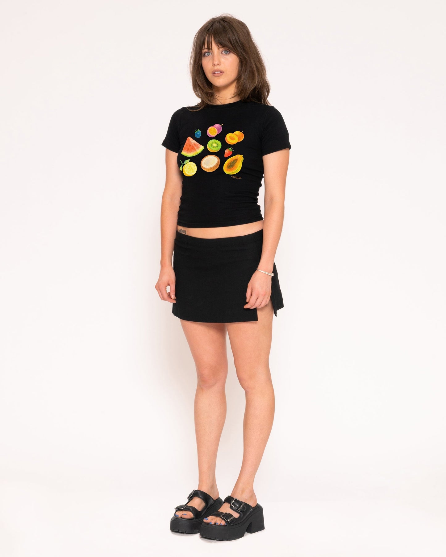 Fruit Platter Longline Baby Tee