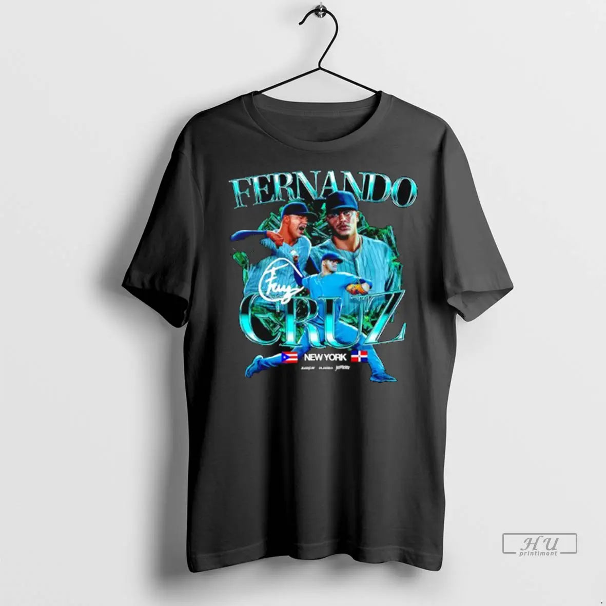 Officials Fernando Cruz New York Signature Graphic Ladies T Shirts