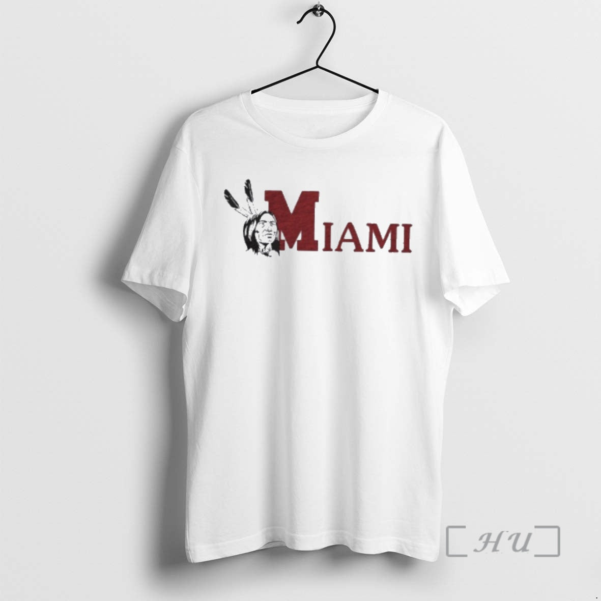Officials Miami Ohio Redhawks Retro 1983 Artwork