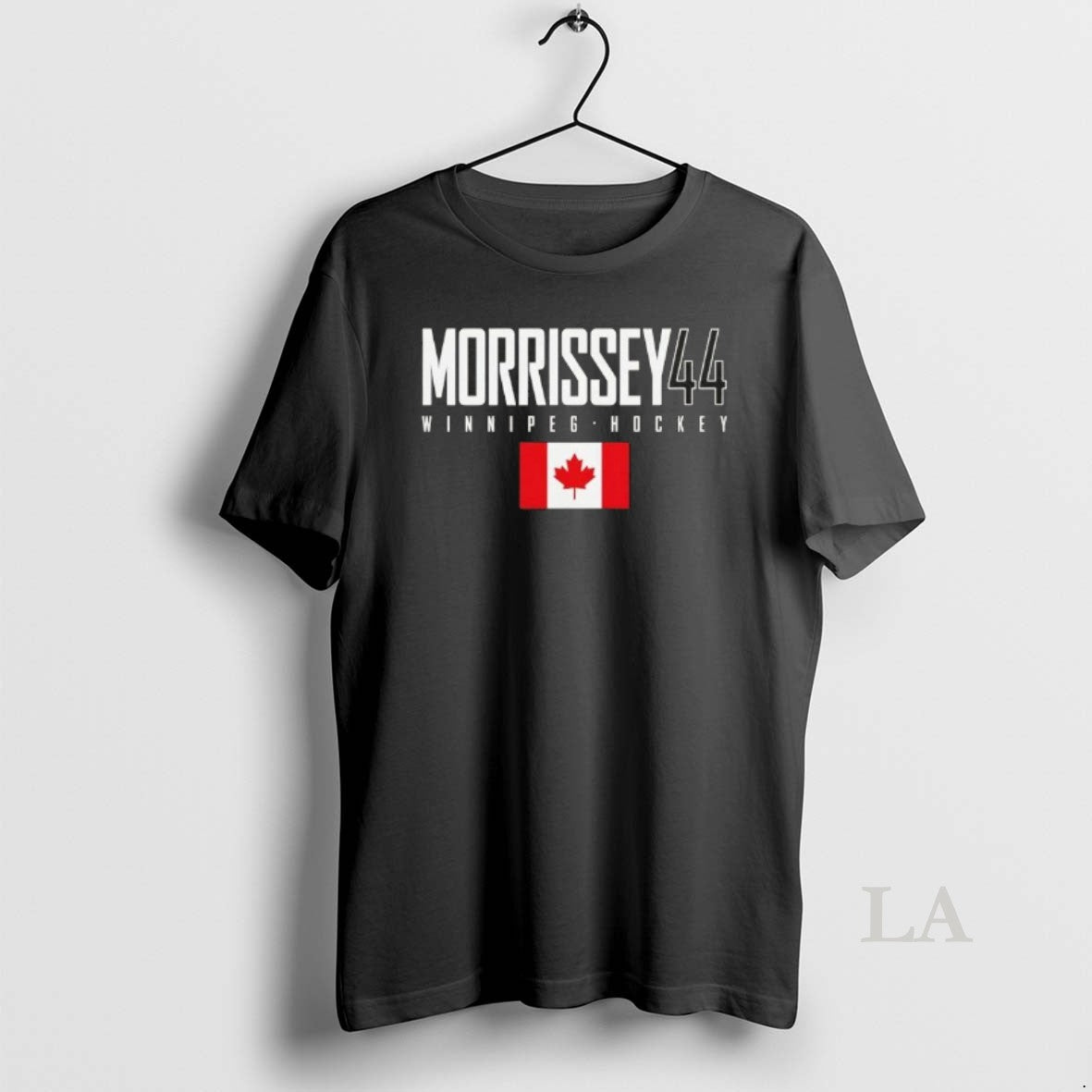Original Josh Morrissey 44 Winnipeg Jets Canada Flag Elite