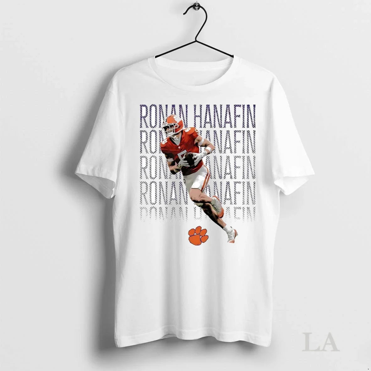 Original Ronan Hanafin Illustrated Clemson Tigers