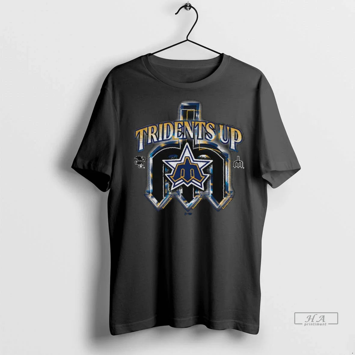 Trendy Seattle Mariners Tridents Up Mlb Baseball Regional Franklin Logo Shirt Sweater