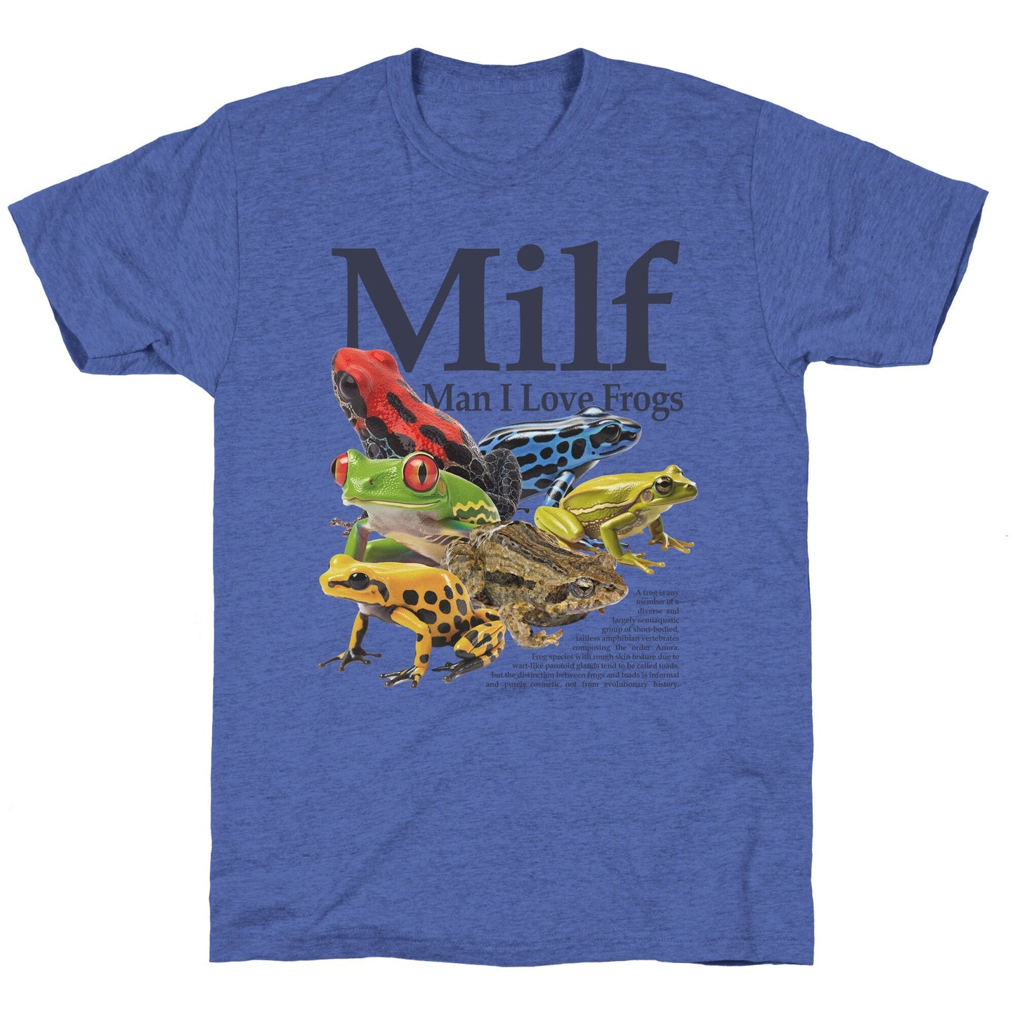 MILF Man I Love Frogs Unisex Triblend Tee