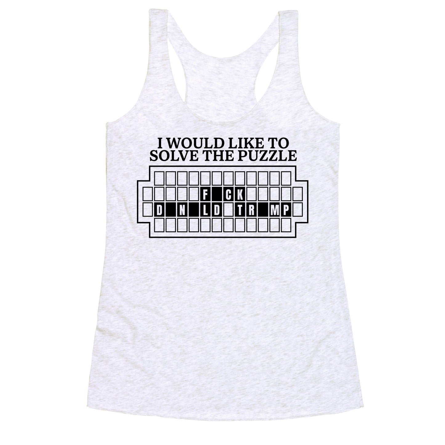 Wheel Of Fortune Racerback Tank