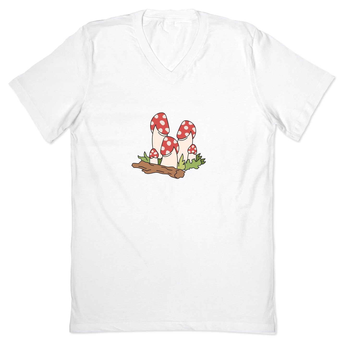 Mushroom Peens V-Neck