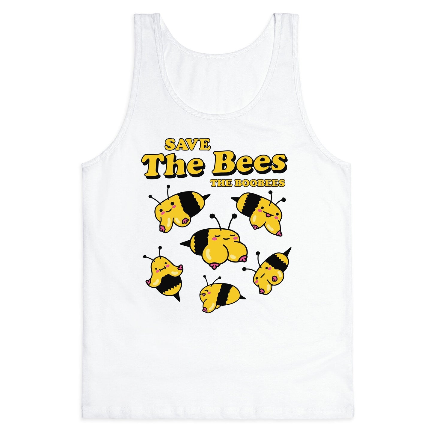 Save The Bees Boobees Tank Top