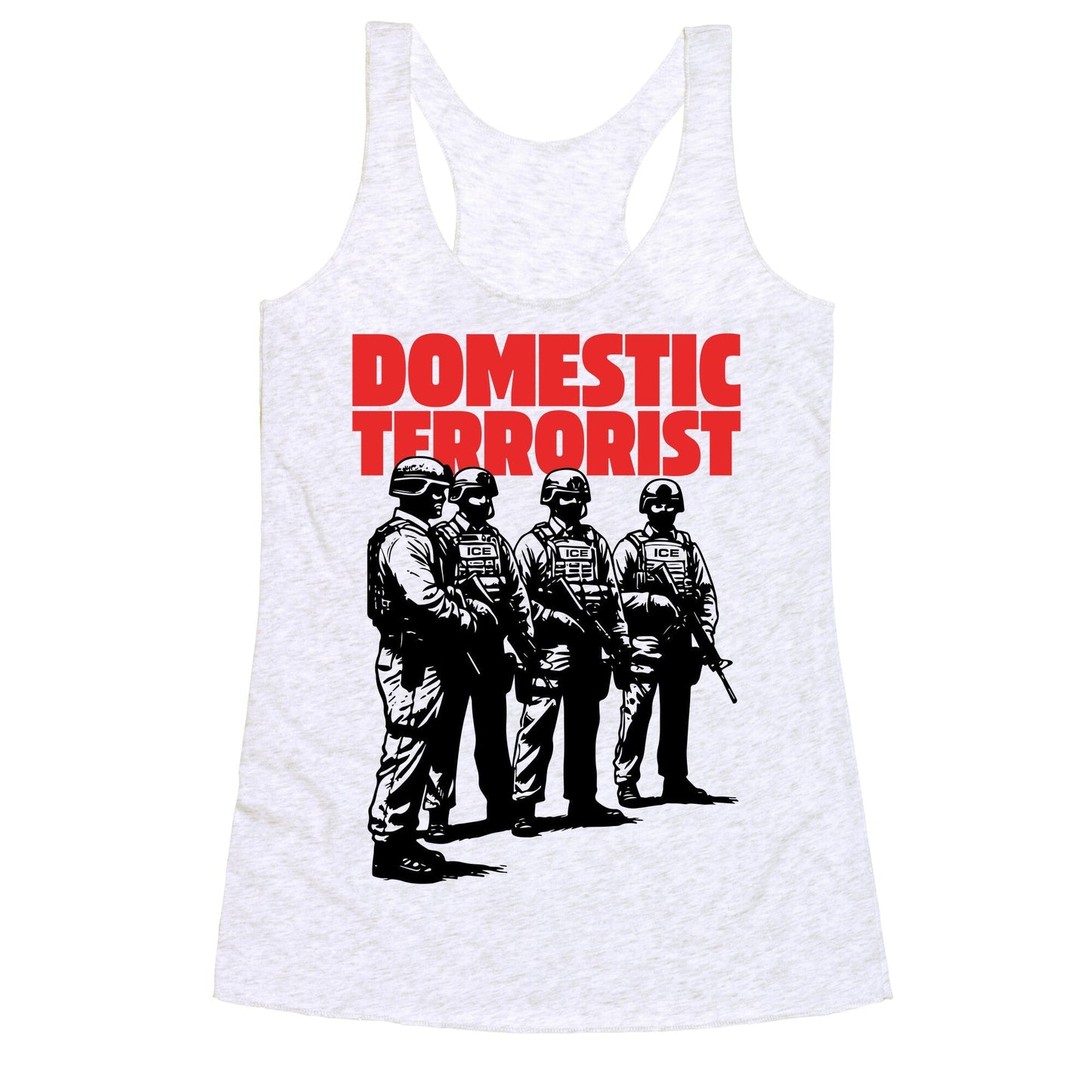 Domestic Terrorist Racerback Tank