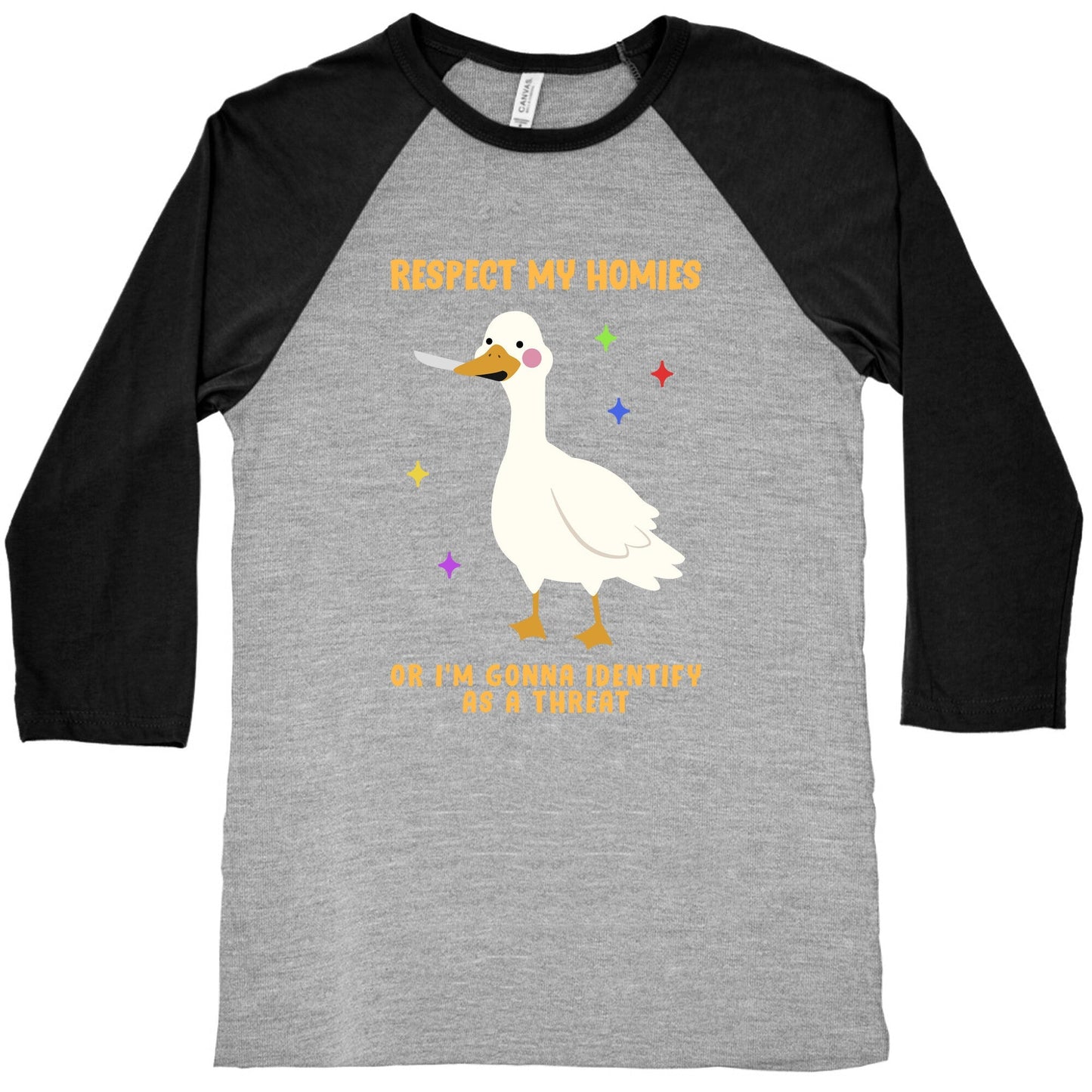 Respect My Homies Baseball Tee
