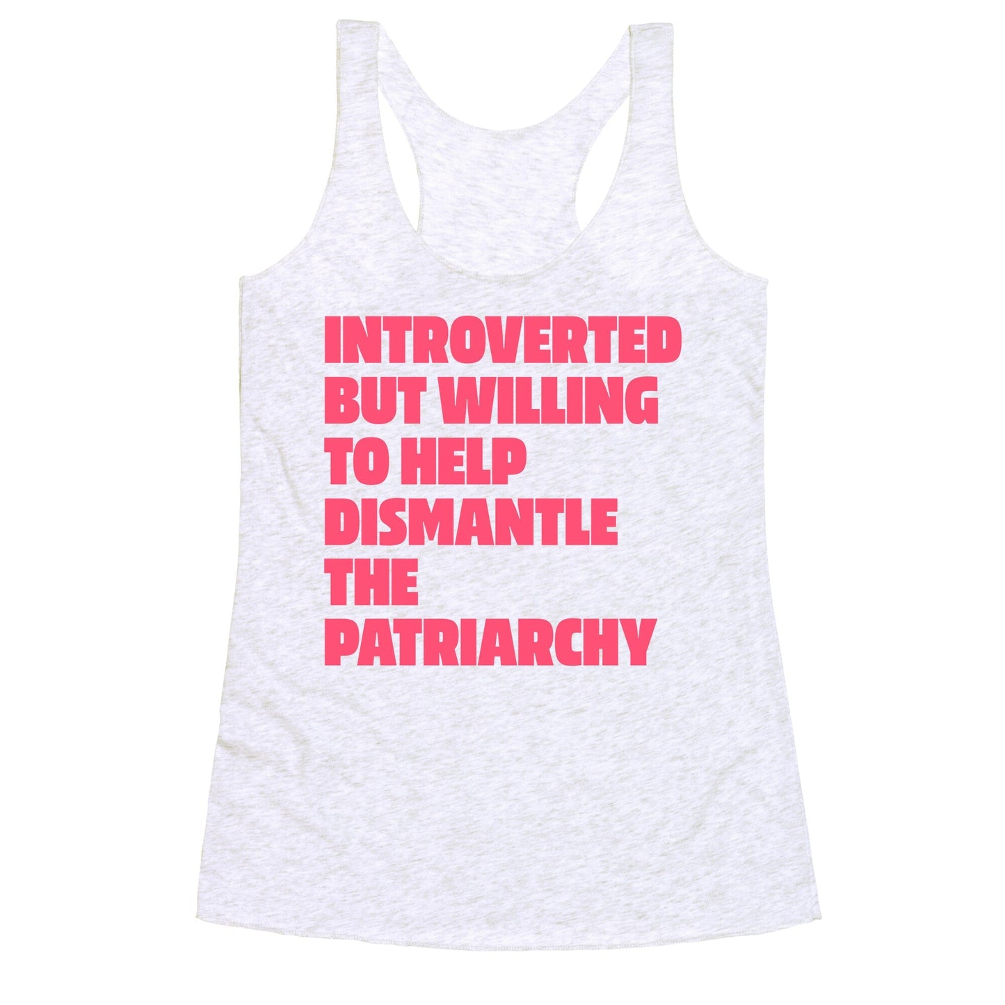 Introverted Racerback Tank