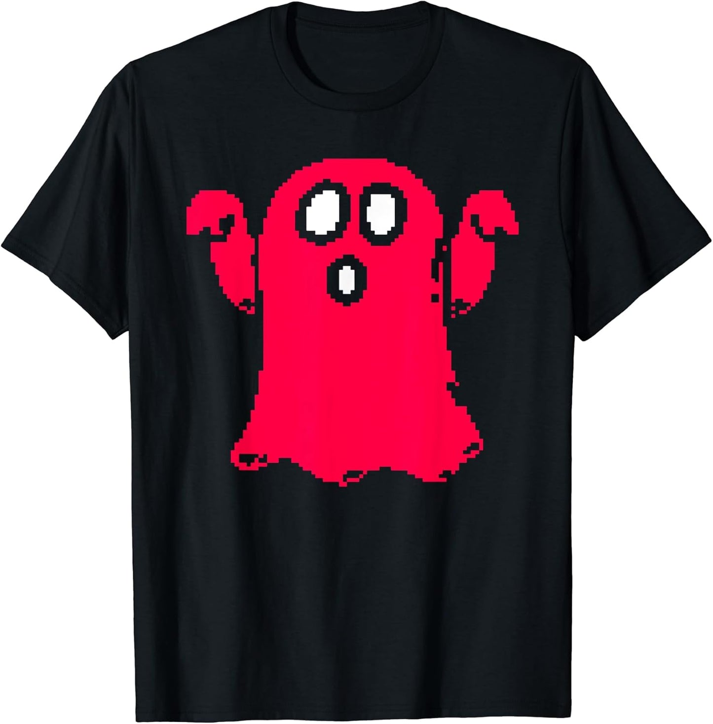 Funny Pixel Art Ghost T-Shirt