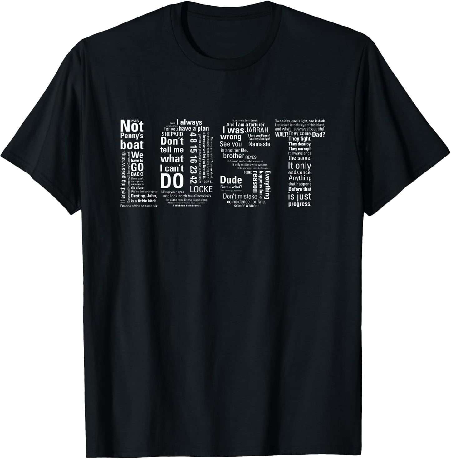 LOST Quotes Classic Drama TV Show Sci Fi Funny