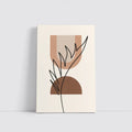 Boho Abstract Botanical Line Art Terracotta