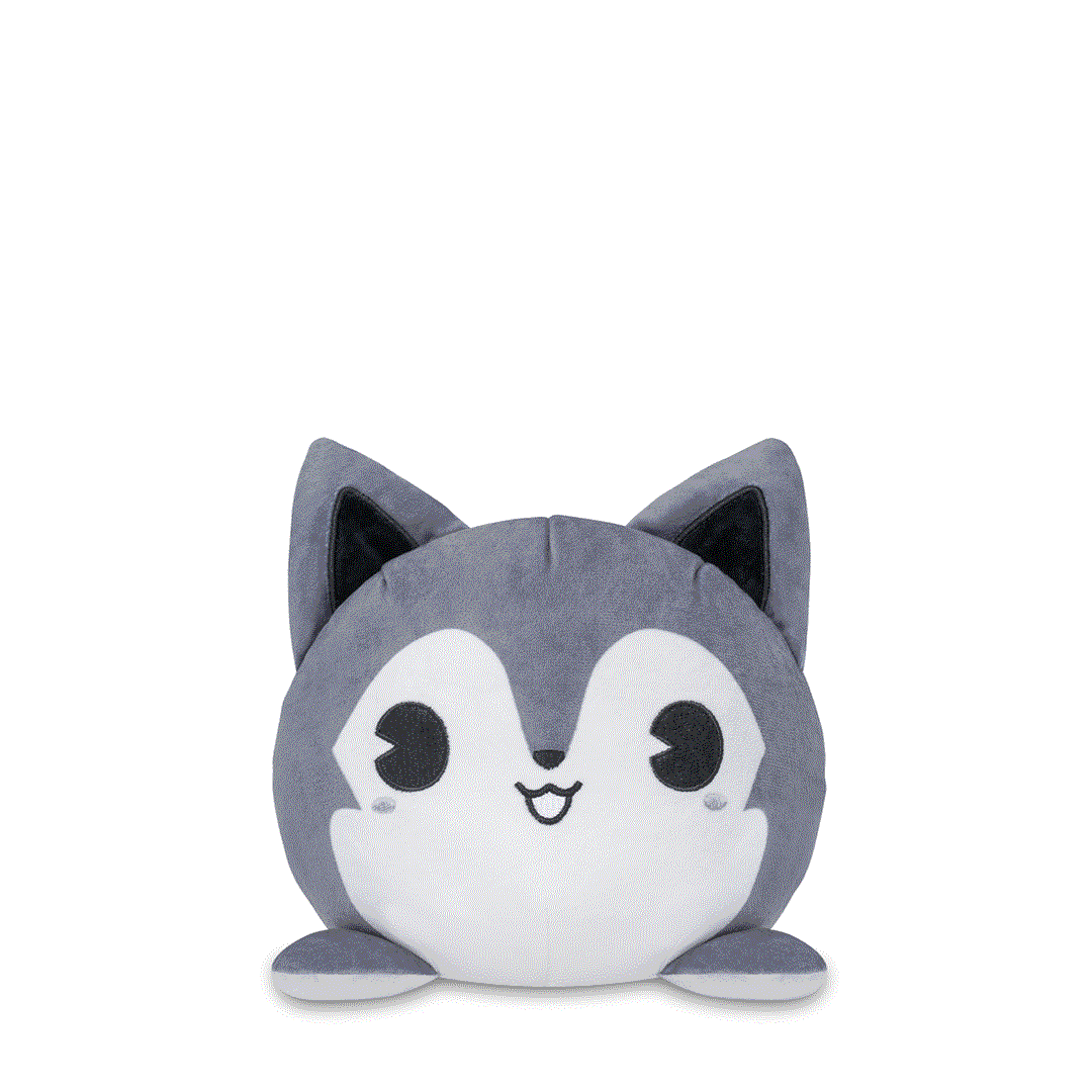 Rubberhose Wolf 6" Reversible Plushie
