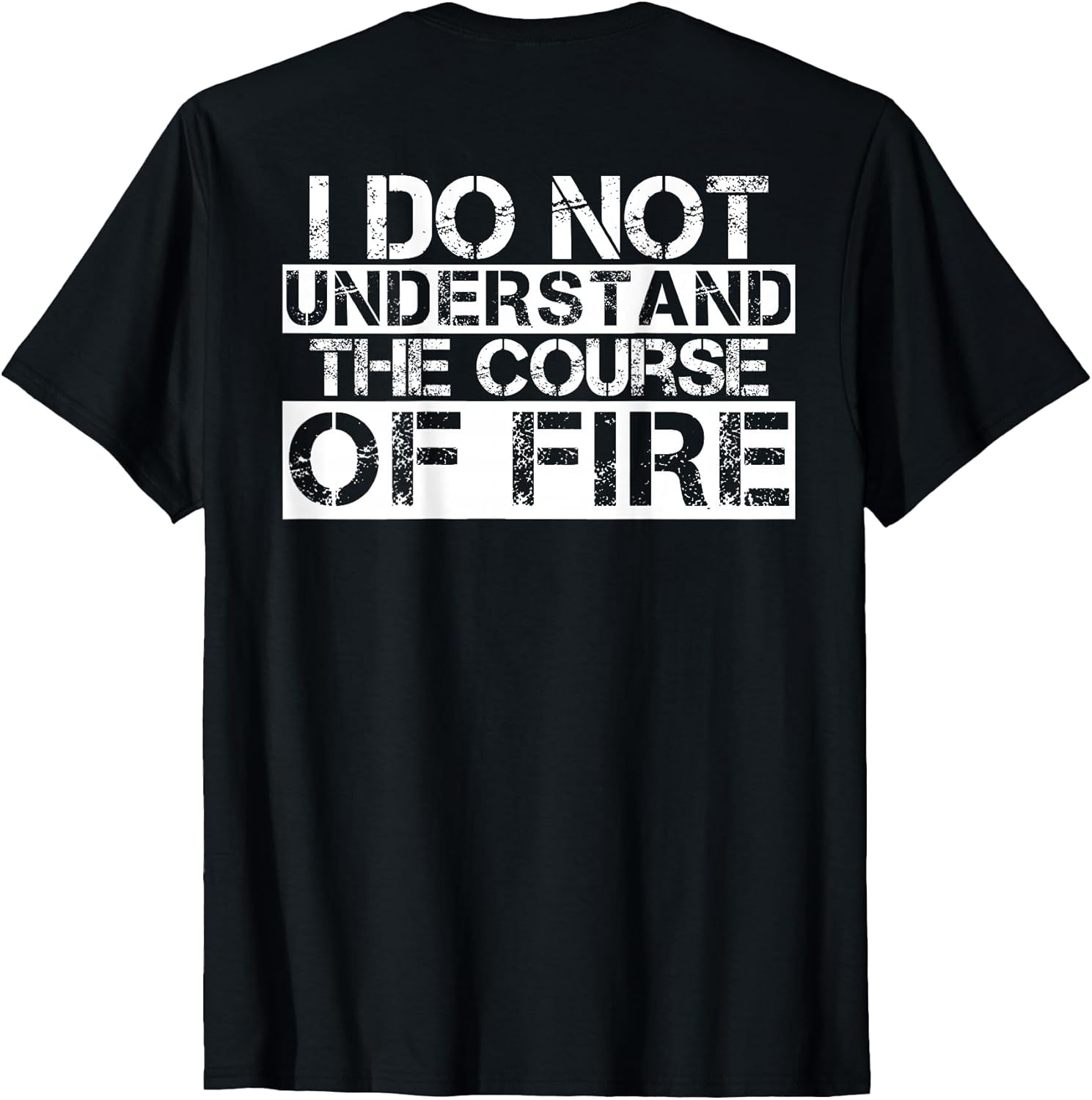 I Do Not Understand The Course Of Fire