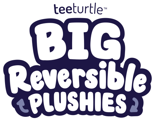 TeeTurtle Big Reversible Octopus Plushie (Yellow + Red)