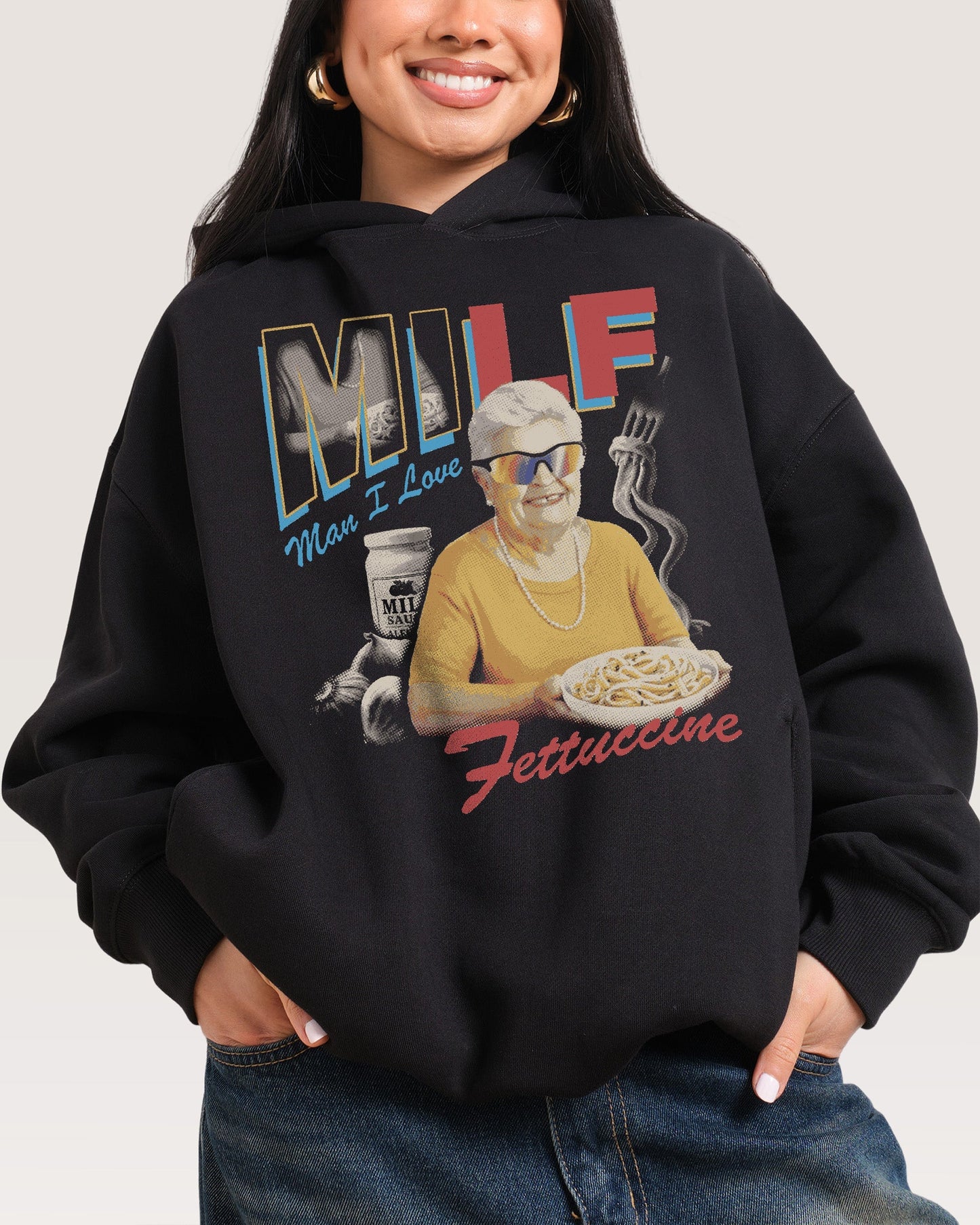 Man I Love Fettuccine Hoodie
