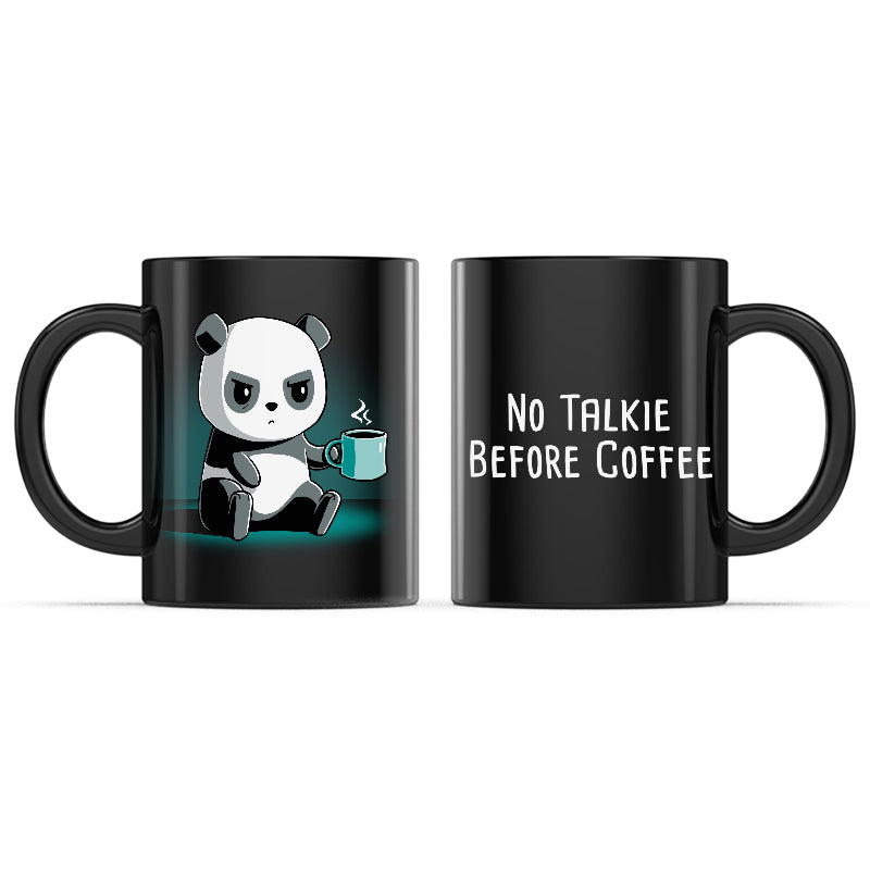 No Talkie Before Coffee Mug