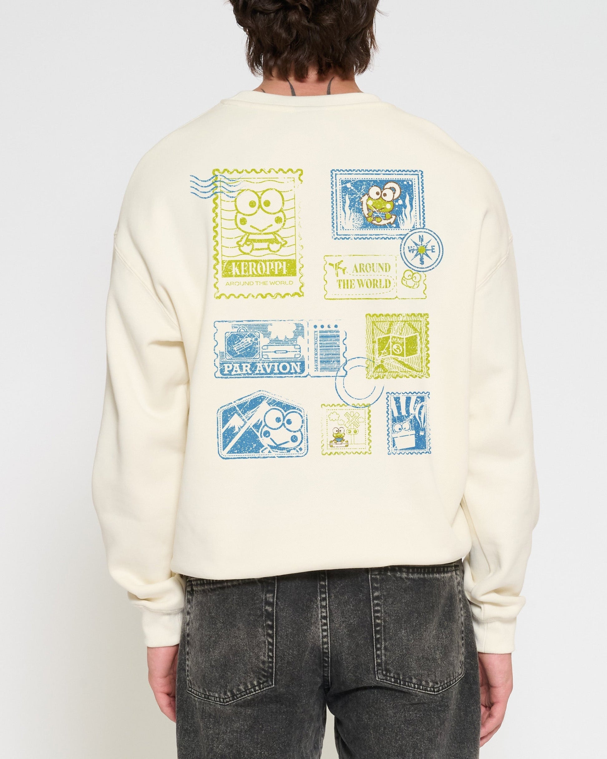 Keroppi Stamp Sweatshirt