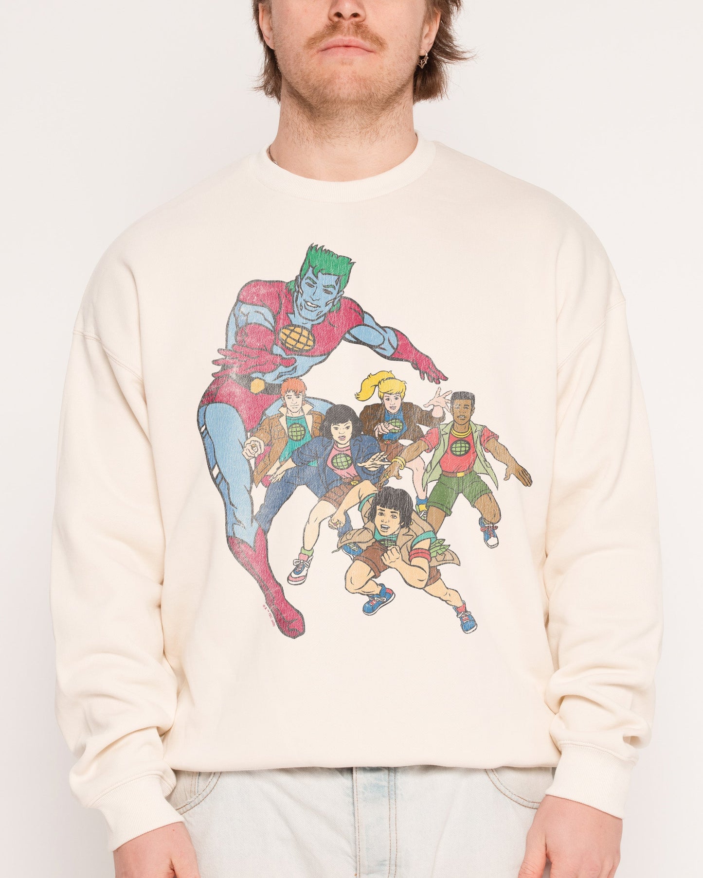 Vintage Captain Planet Sweatshirt