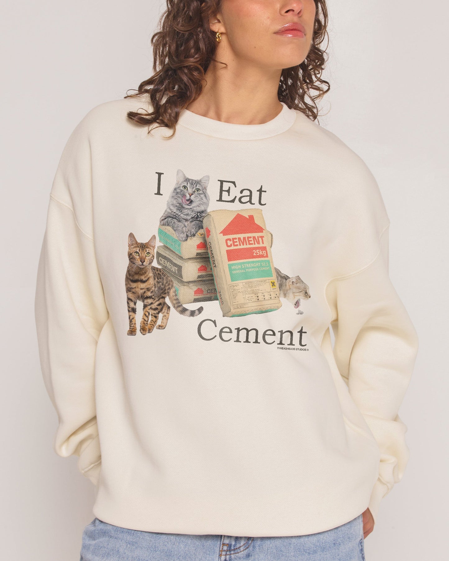 I Eat Cement Sweatshirt