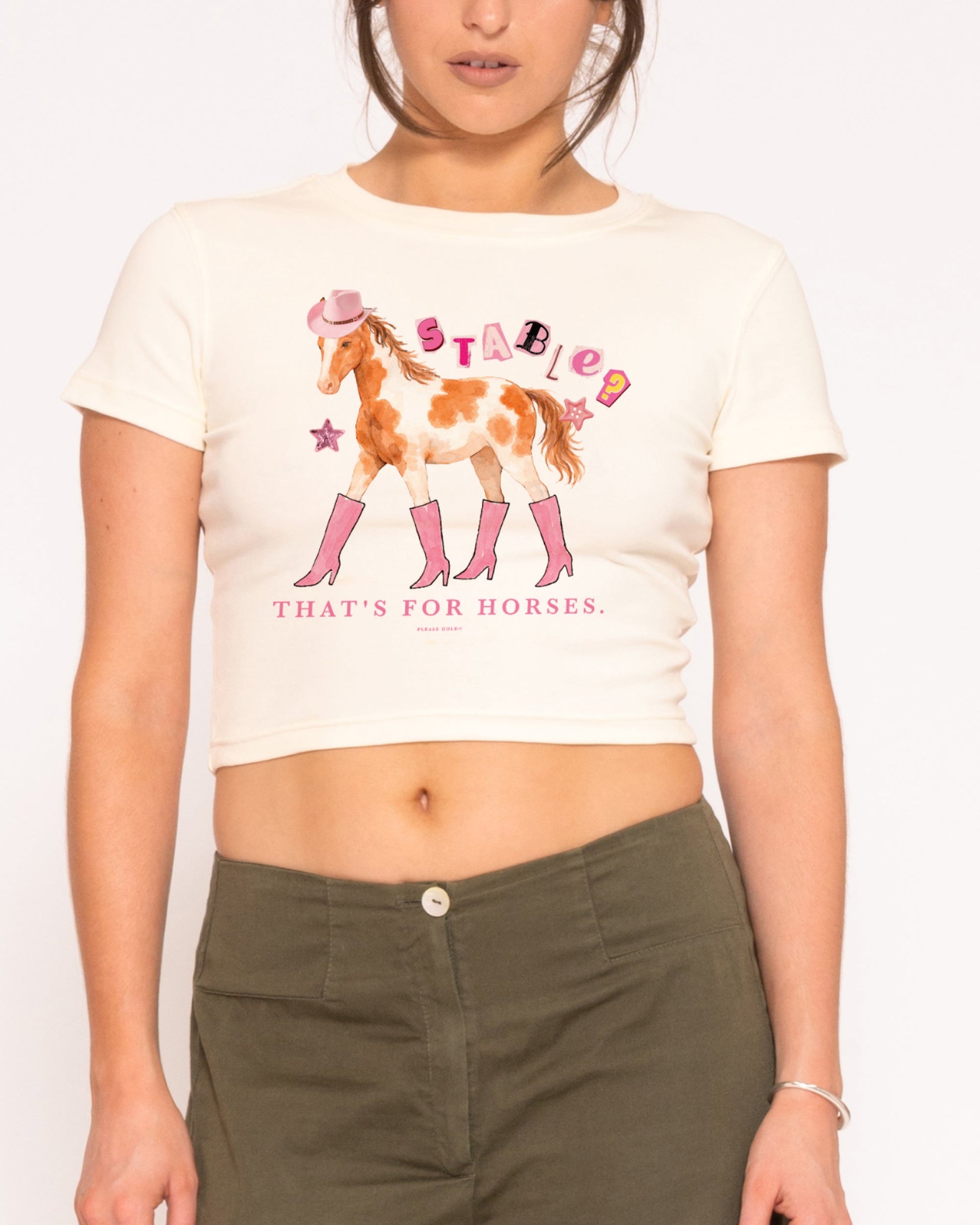Stable? That's For Horses Baby Tee