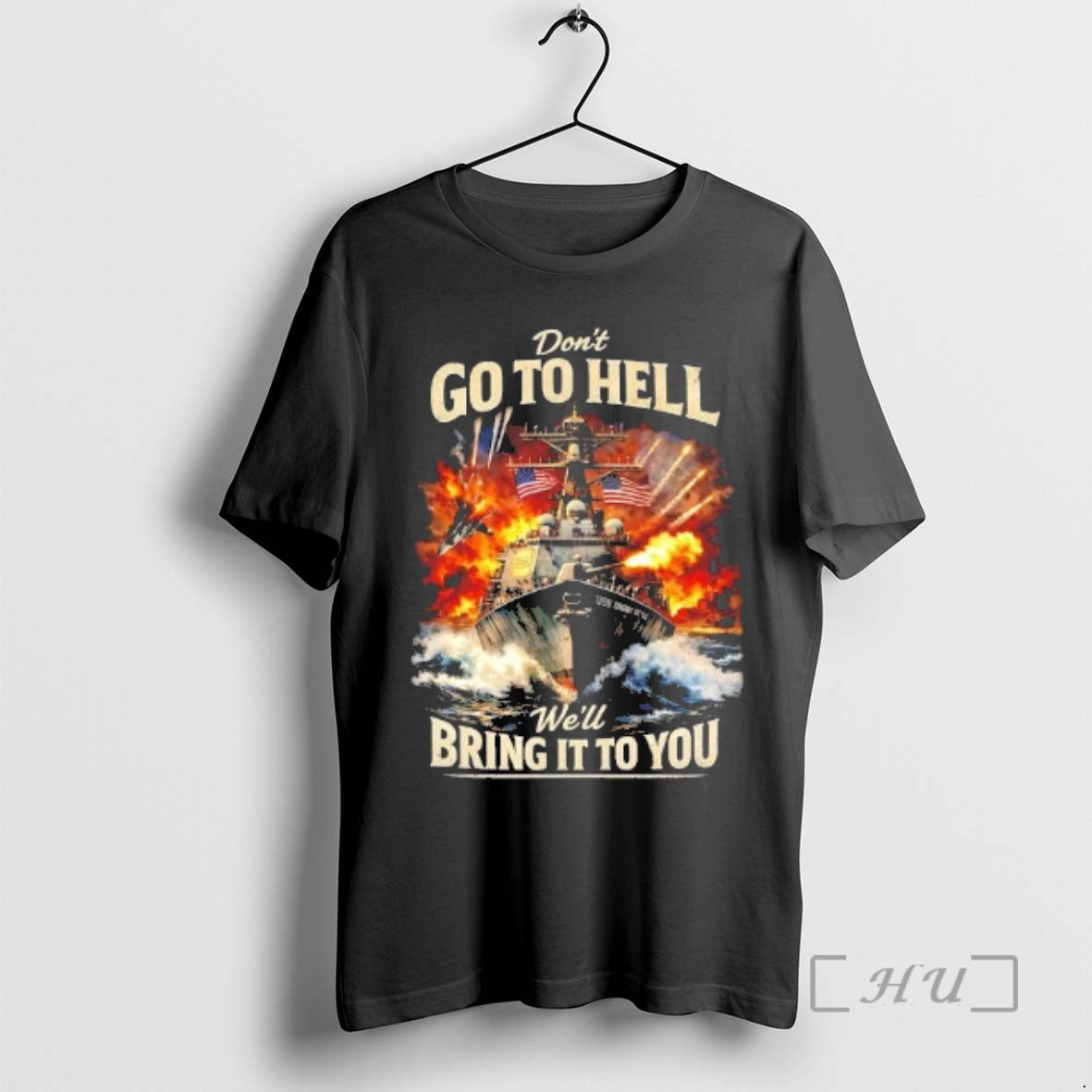 Officials America Dont Go To Hell Well Bring It To You Tee Premium T Shirts