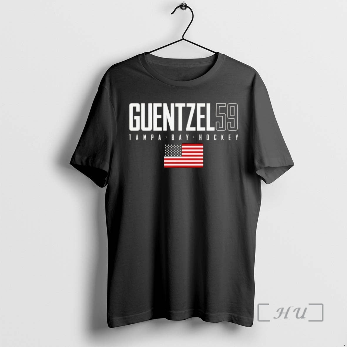 Officials Jake Guentzel 59 Tampa Bay Lightning Usa Flag Elite