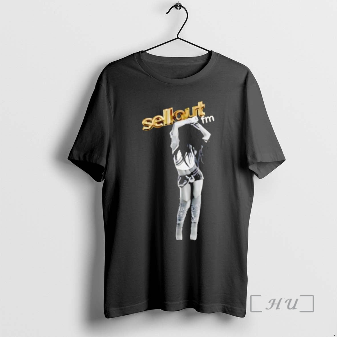 Officials Sellout Fm Logo Sexy Girl Dance White Tank Top