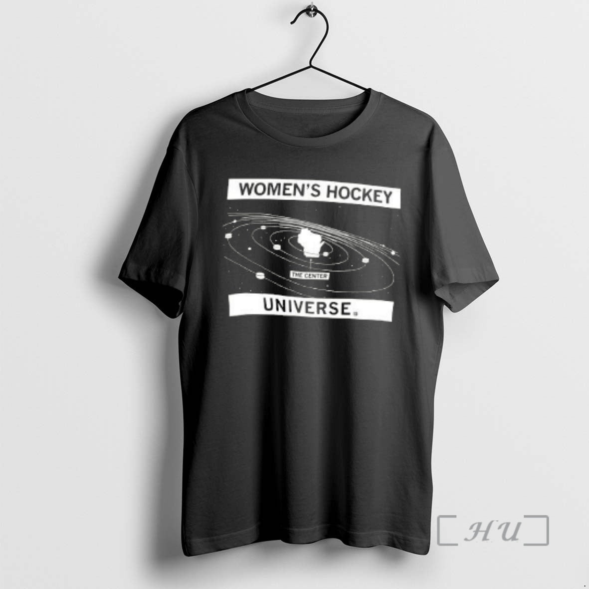 Officials Wisconsin Womens Hockey Universe The Center Of The Solar System Premium T Shirts Sweater
