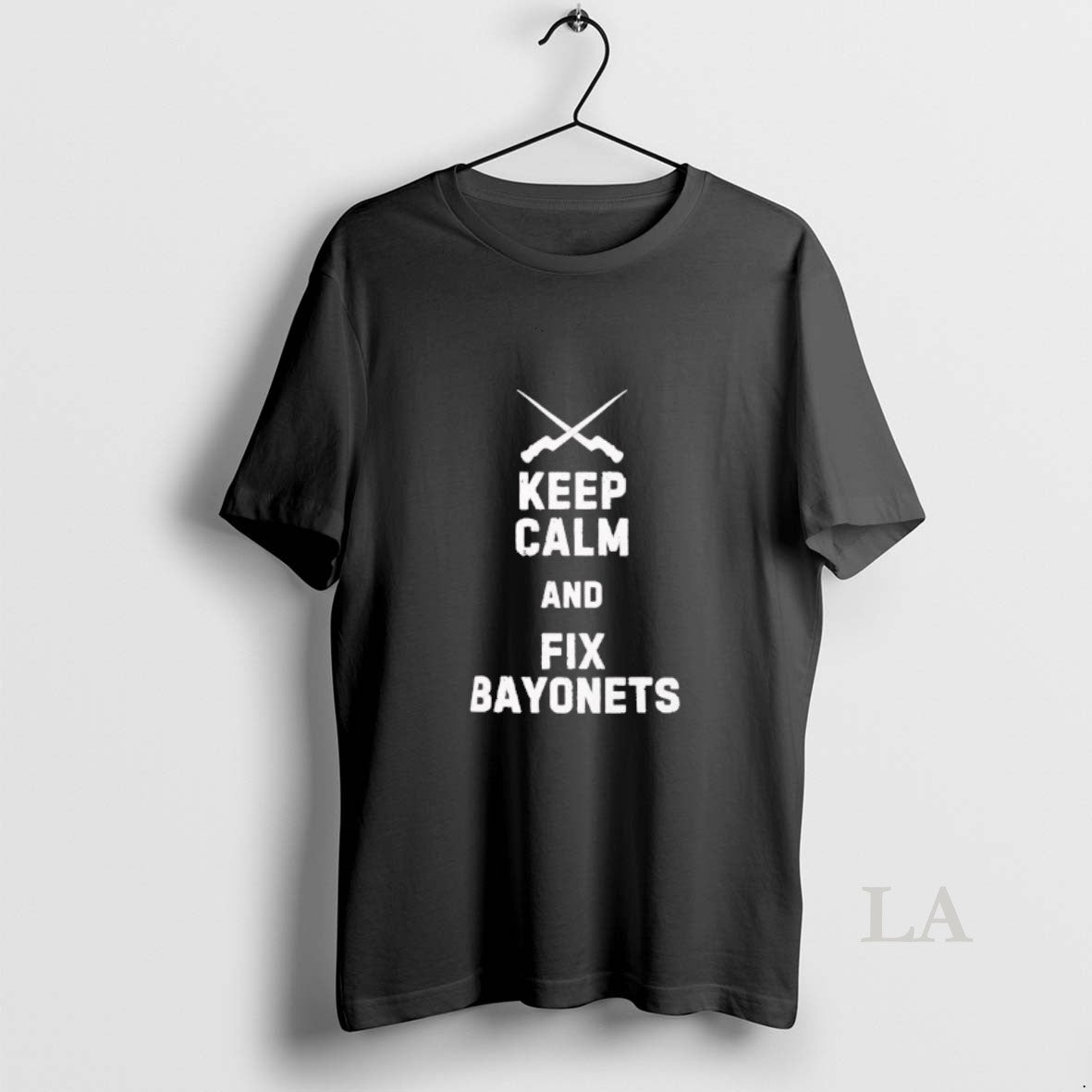 Original Military Humor Keep Calm And Fix Bayonets