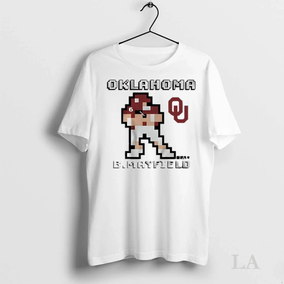 Original Oklahoma Sooners Baker Mayfield Retro Baller Ladies