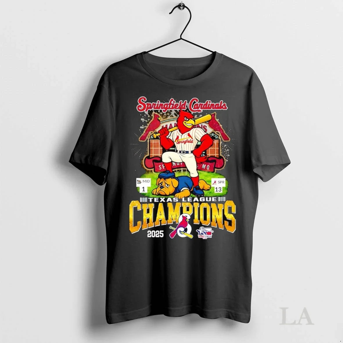 Original Springfield Cardinals Beat Midland Rockhounds 2025 Texas League Champions