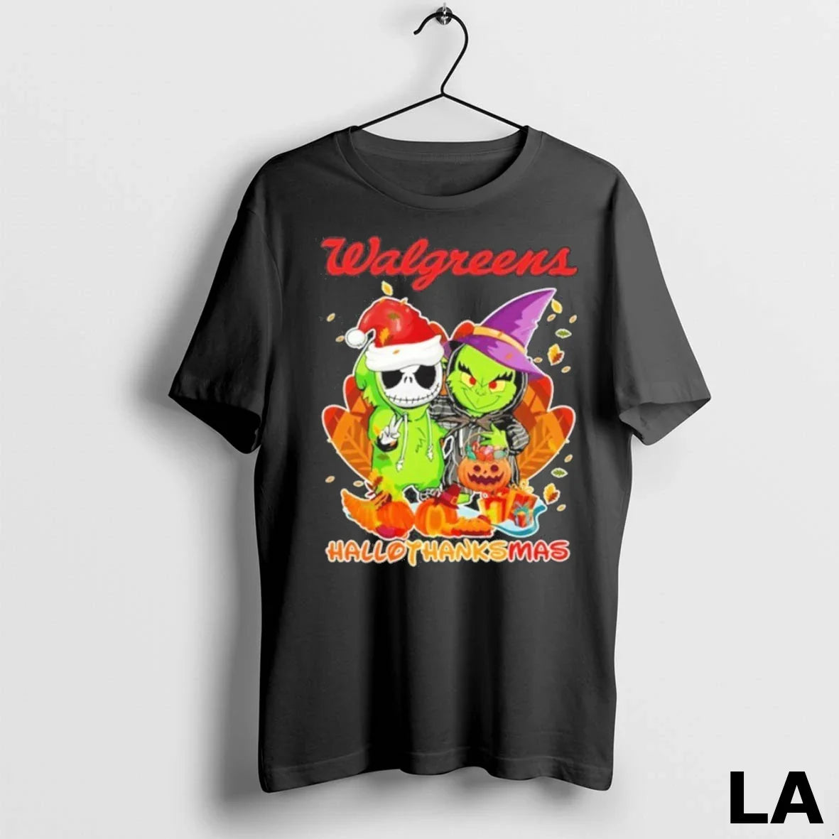 Original The Grinch And Santa Jack Walgreens Logo Hallothanksmas