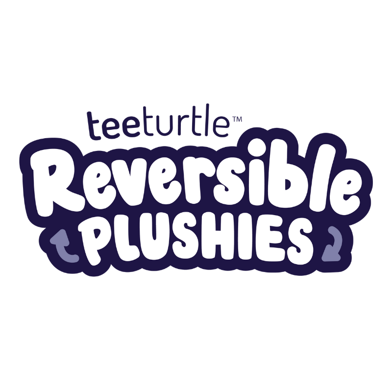 TeeTurtle Reversible Octopus Plushie (Black + Green Glow)