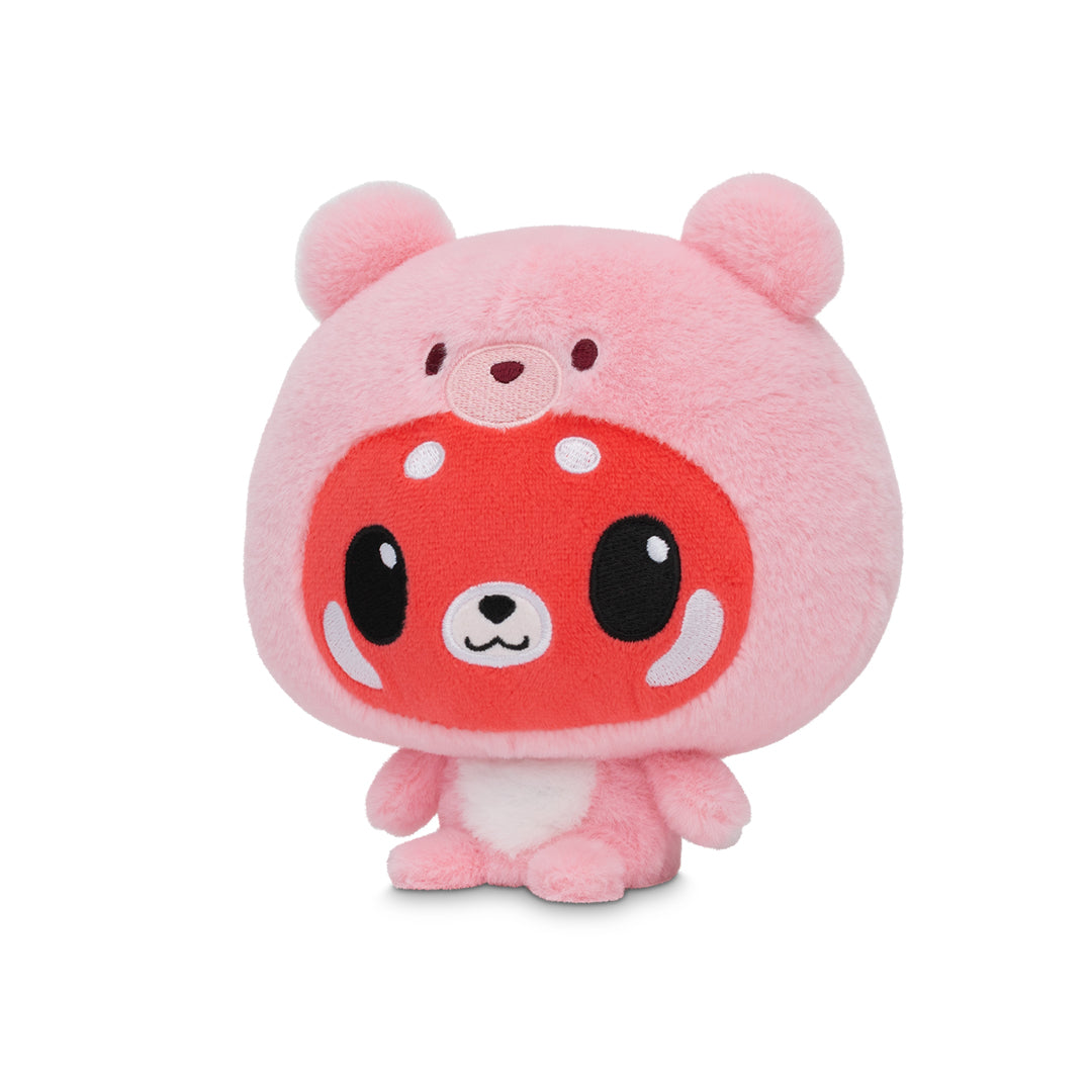 Cloudheads: 5" Strawberry Cake-Scented Red Panda (Cupcake)