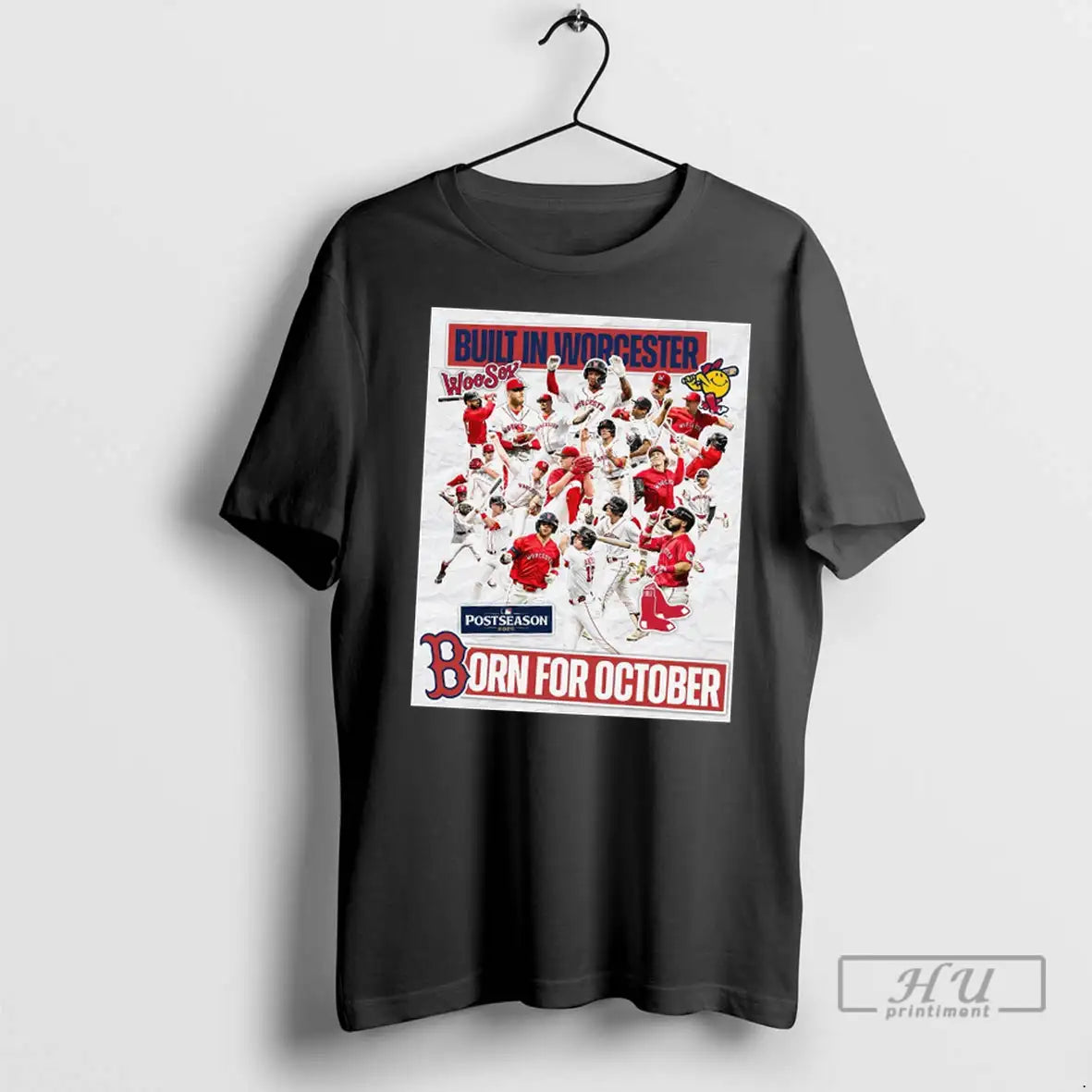 Trending Built In Worcester Born For October Mlb Postseason 2025 T Shirts