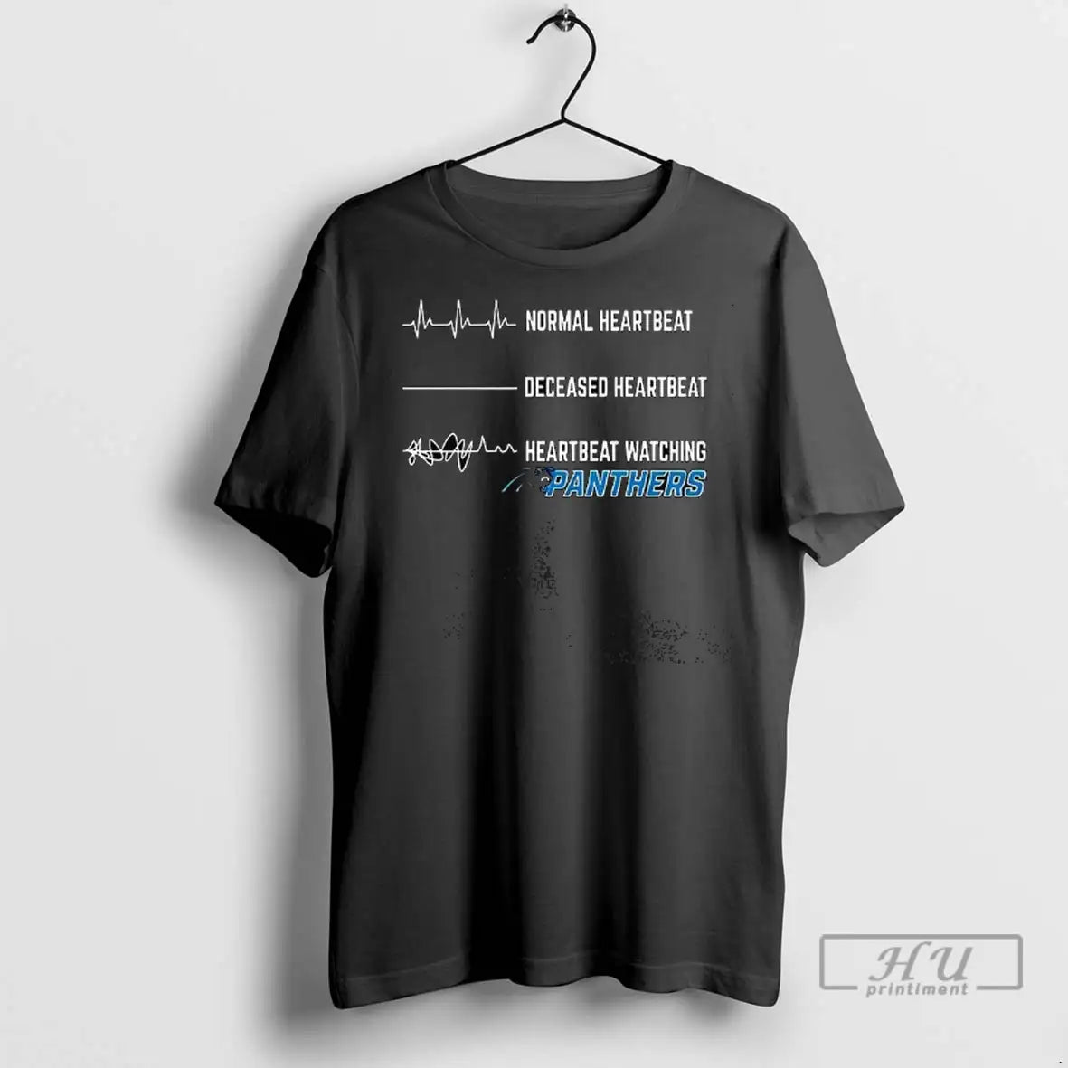 Trending Heartbeat Watching Carolina Panthers T Shirts