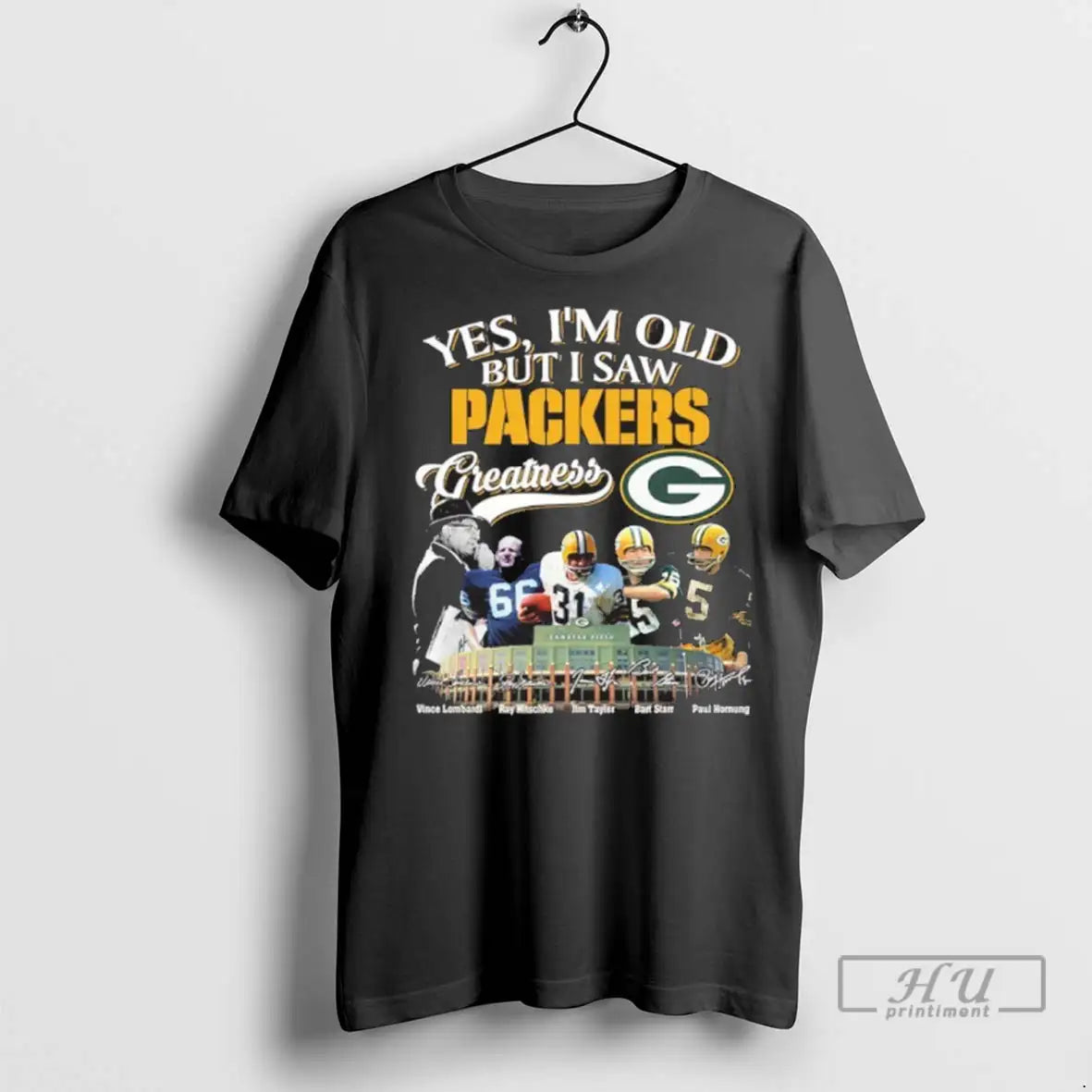 Trending Yes Im Old But I Saw Green Bay Packers Greatness City T Shirts