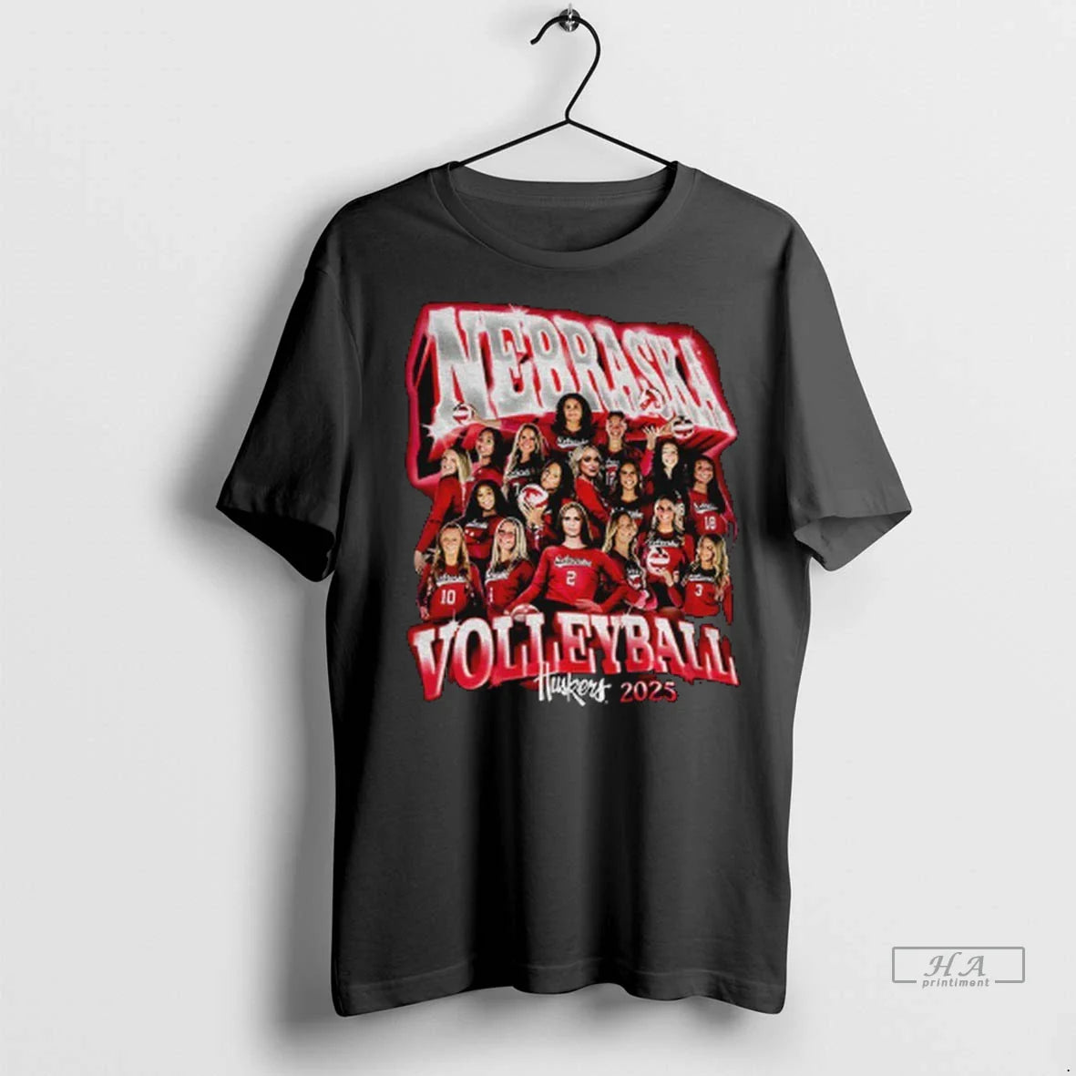 Trendy Nebraska Huskers Volleyball 2025 Game Day Shirt Sweater