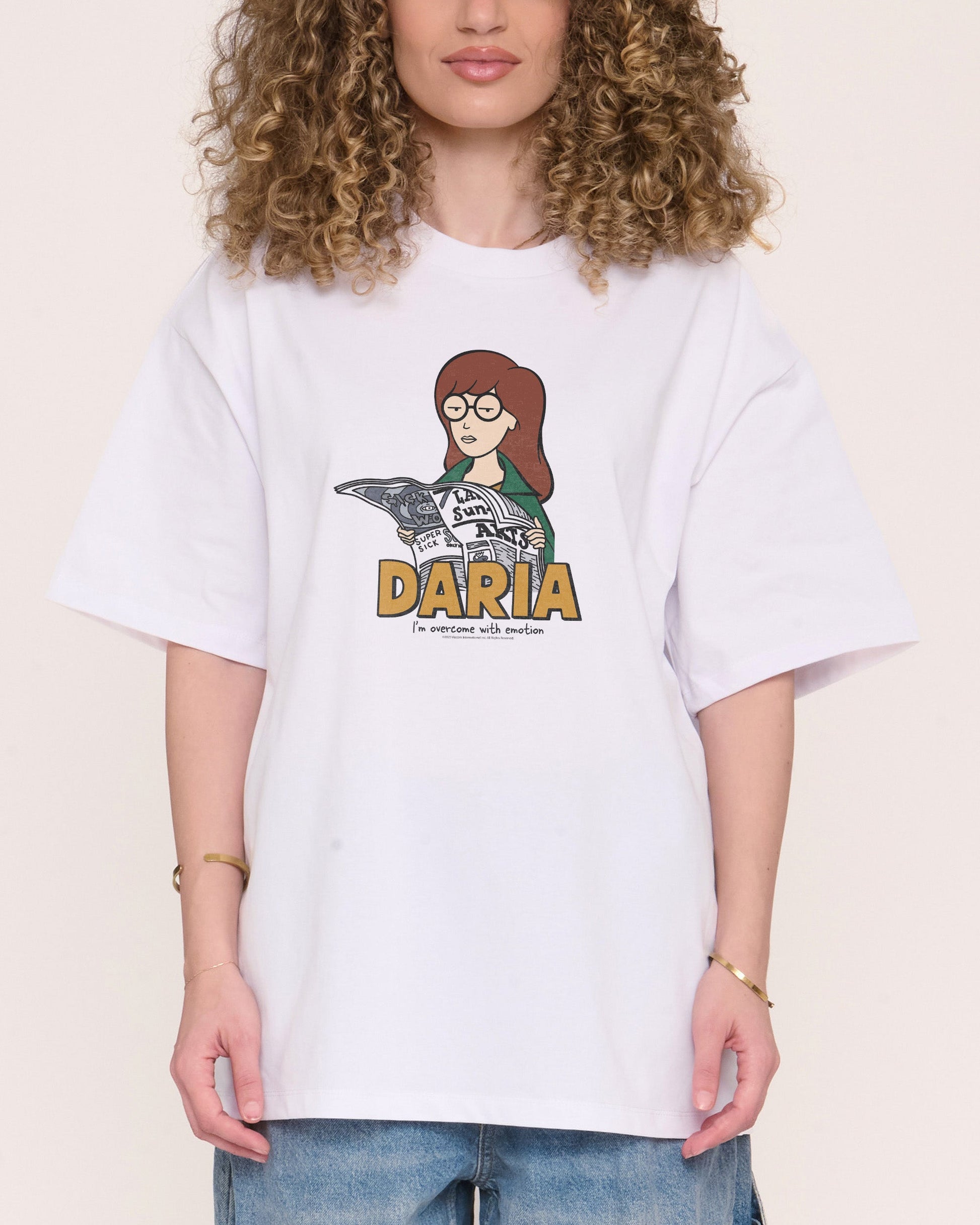 I’m Overcome with Emotion Oversized Tee