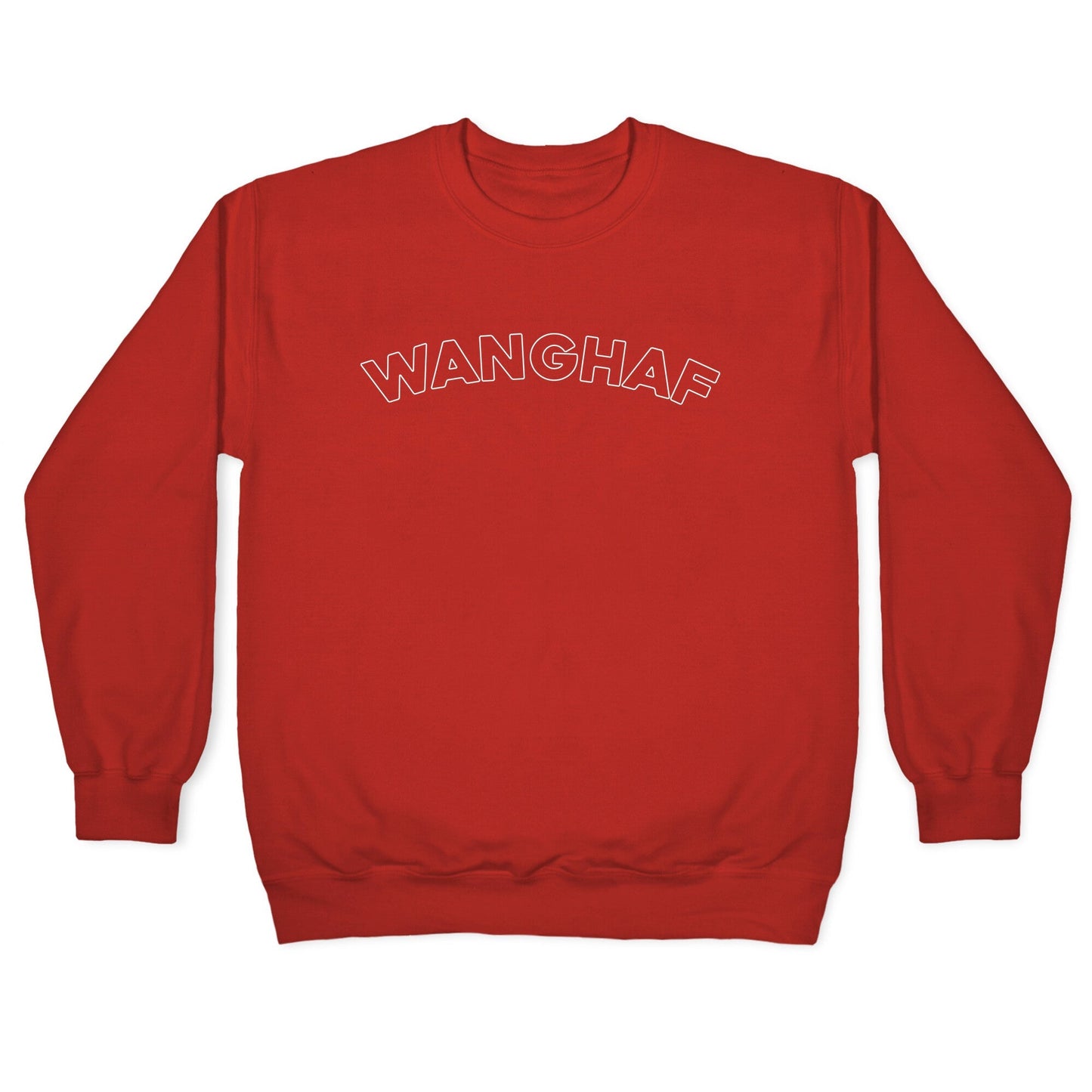 Wanghaf Shirt Crewneck Sweatshirt
