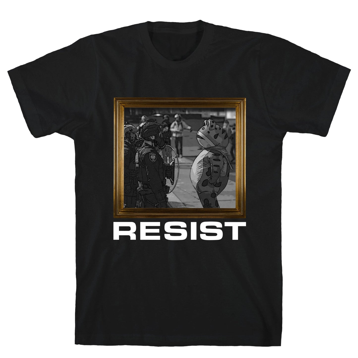 Portland Protest Frog T-Shirt