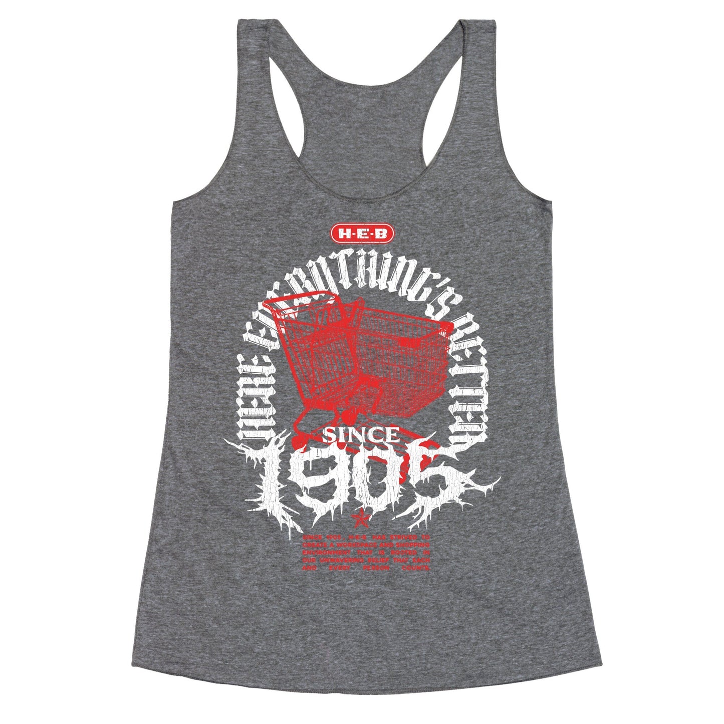 H-E-B Metal Shirt Racerback Tank
