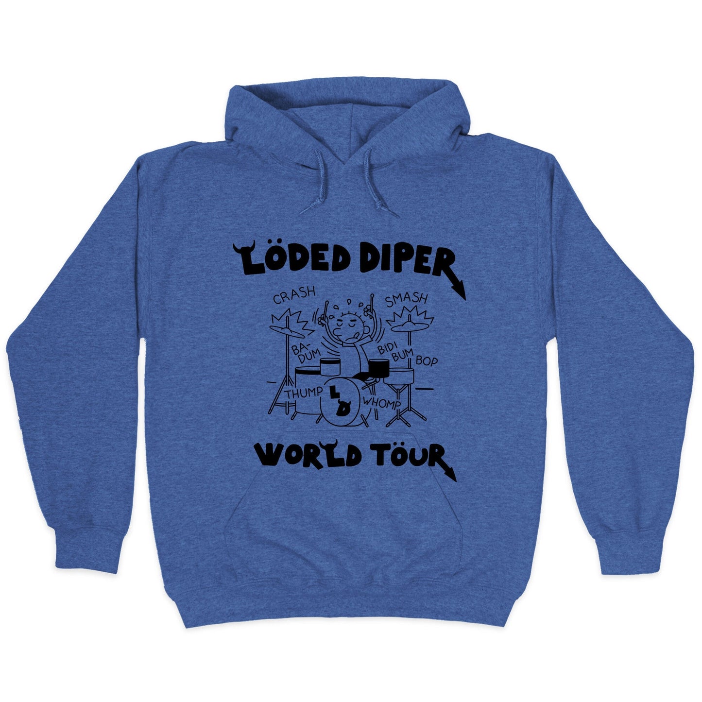 Loded Diper World Tour Hoodie