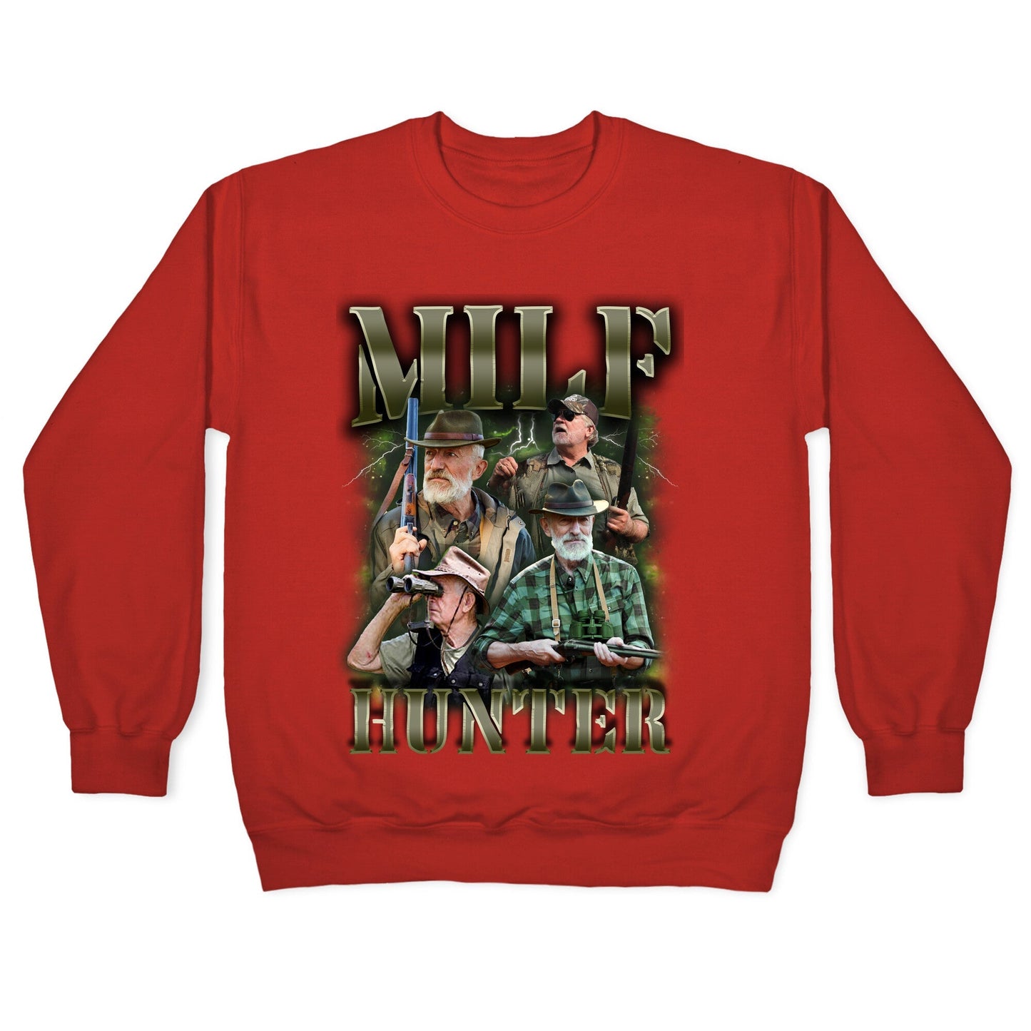 MILF Hunter Crewneck Sweatshirt