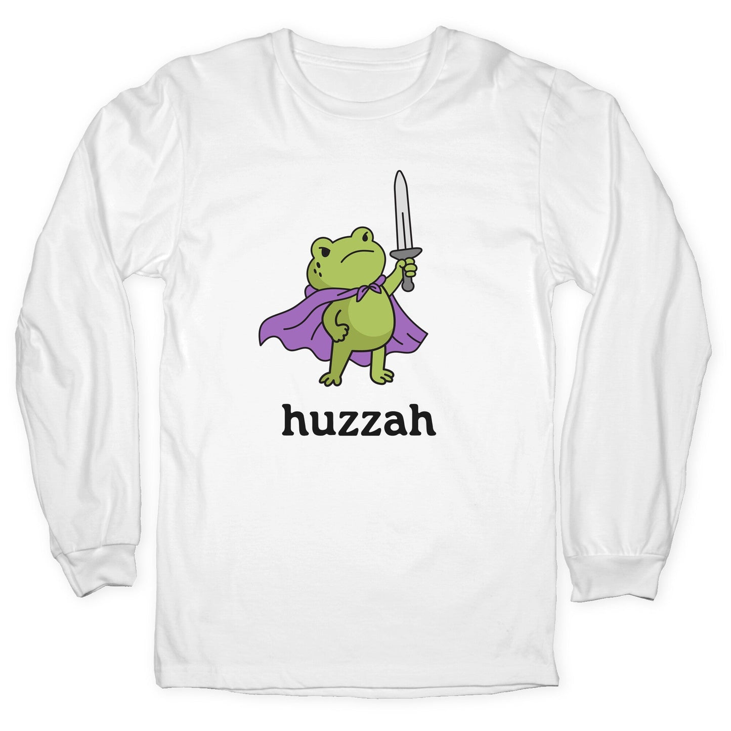 Huzzah Frog Longsleeve Tee