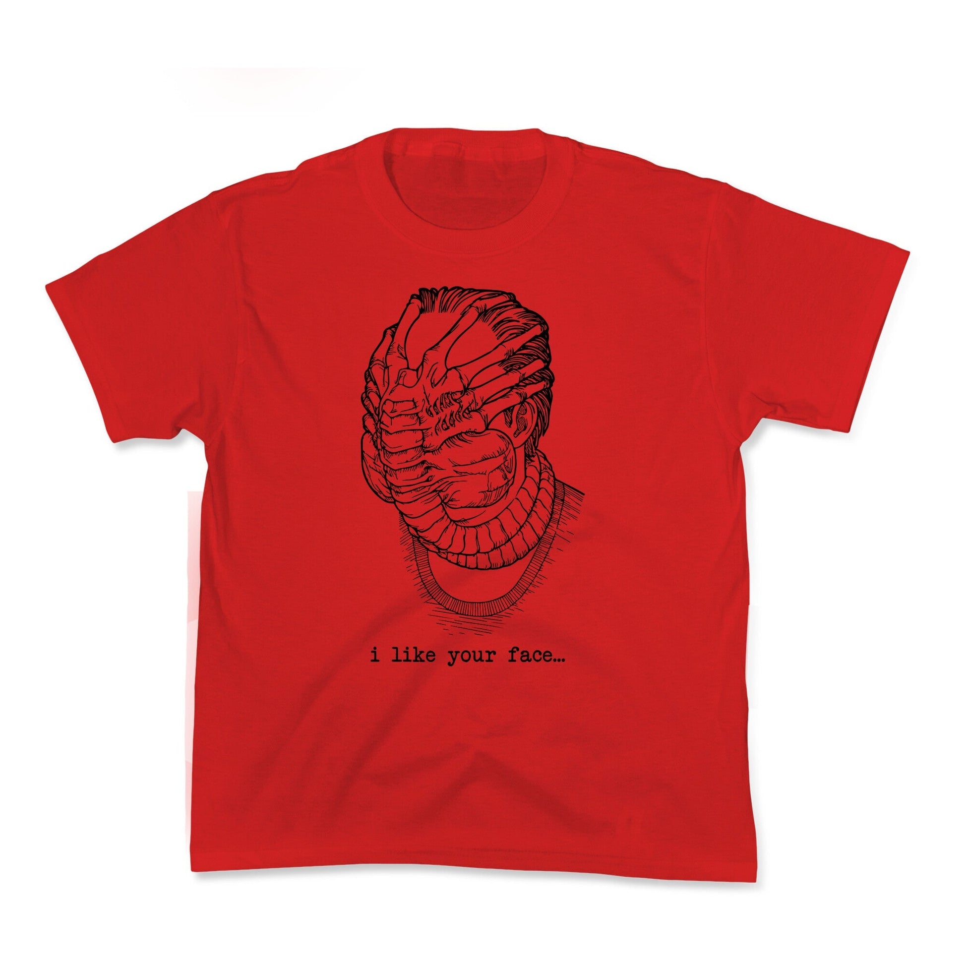 I Like Your Face Kids Tee