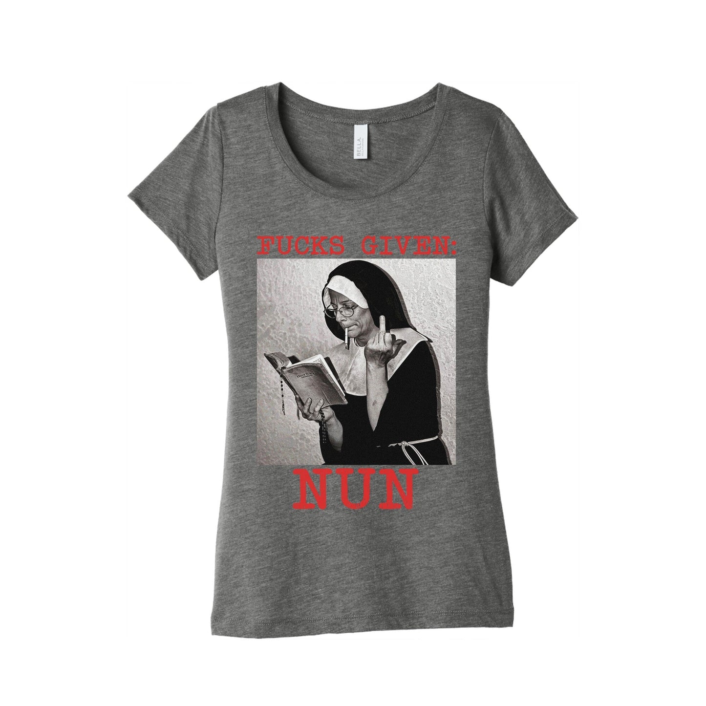 Fucks Given: Nun Womens Triblend Tee