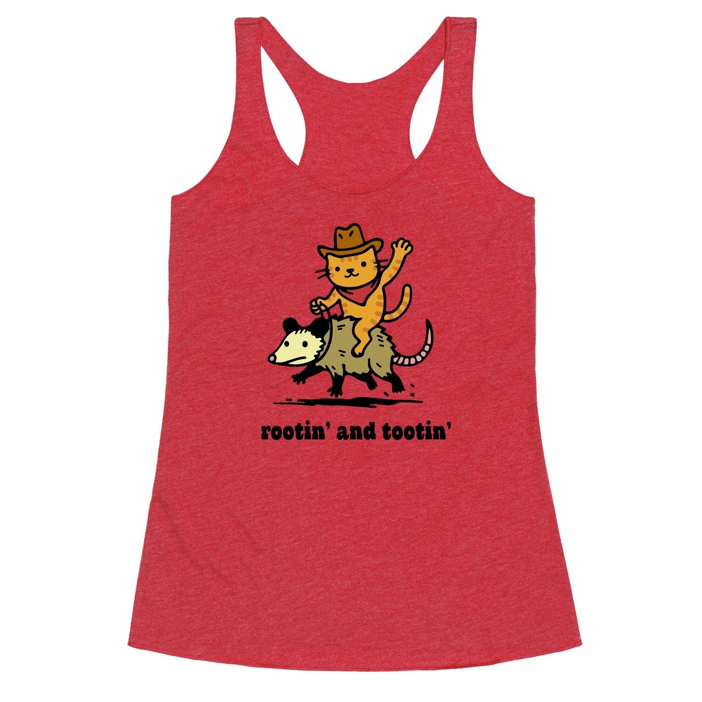 Rootin and Tootin Racerback Tank