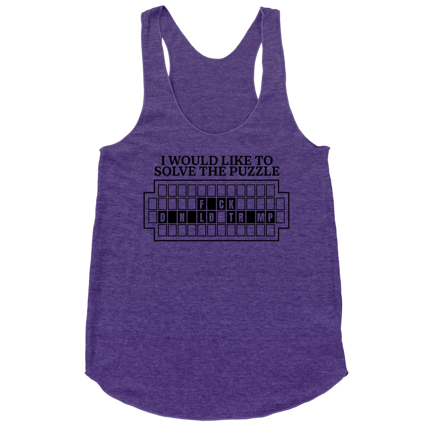 Wheel Of Fortune Racerback Tank